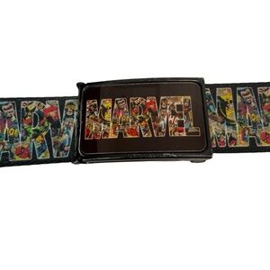 Marvel Super Heroes Belt Hulk Thor Spider Man Iron Man adjustable‎